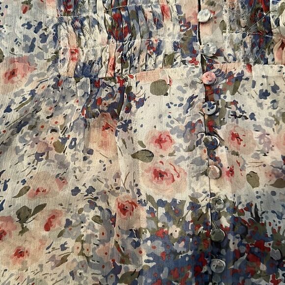 Joie XS floral Blouse  - Picture 2 of 6